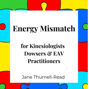 Energy mismatch for kinesiologists and muscle monitoring